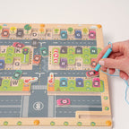 Montessori Magnetic Alphabet Maze Board - Educational Toy for Toddlers
