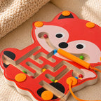 Montessori Magnetic Maze Toy - Wooden Educational Board