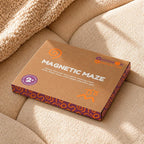 Montessori Magnetic Maze Toy - Wooden Educational Board
