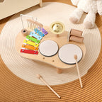Montessori Music Table - Wooden Musical Instrument Set