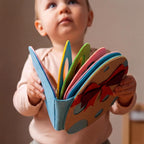 Montessori Quiet Book - Interactive Activity Pages with Finger Puppets