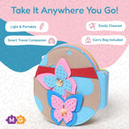Montessori Quiet Book - Interactive Activity Pages with Finger Puppets