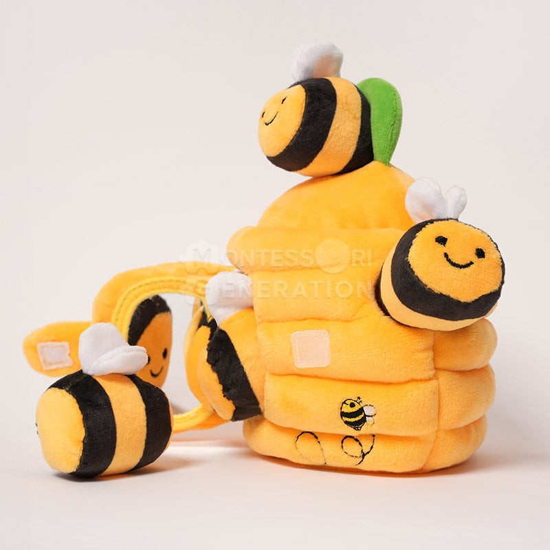 Montessori Sensory Baby Toy Set - Beehive Bees