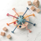 Montessori Sensory Pulling Toy - Teething Toy for Babies