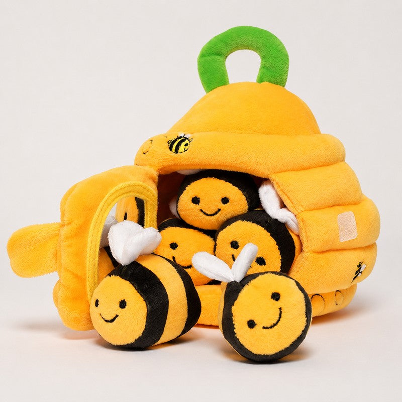 Montessori Sensory Toy Set - Beehive with Bee Figures