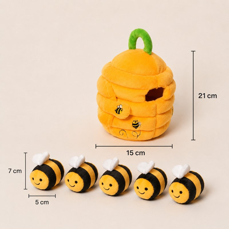 Montessori Sensory Toy Set - Beehive with Bee Figures