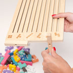 Montessori Shape-Fitting Puzzle Set - Wooden Brain Block Toy