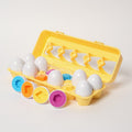 Montessori Shape-Matching Egg Toy Set for Toddlers