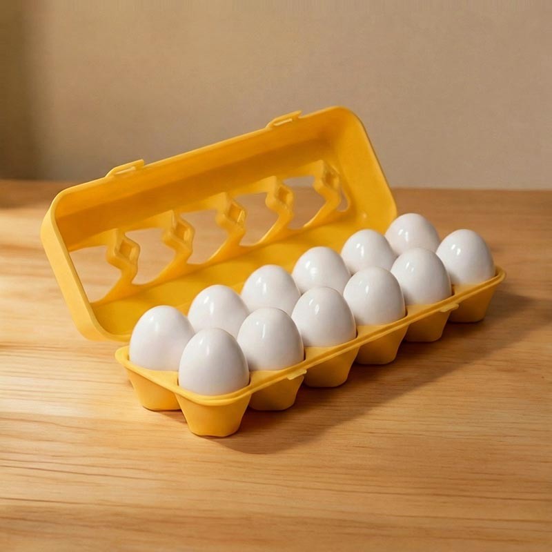 Montessori Shape-Matching Egg Toy Set for Toddlers
