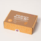 Montessori Silicone Squeaky Block Set - Sensory Exploration