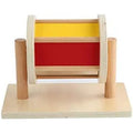 Montessori Spinning Drum Toy - Rotating Stand