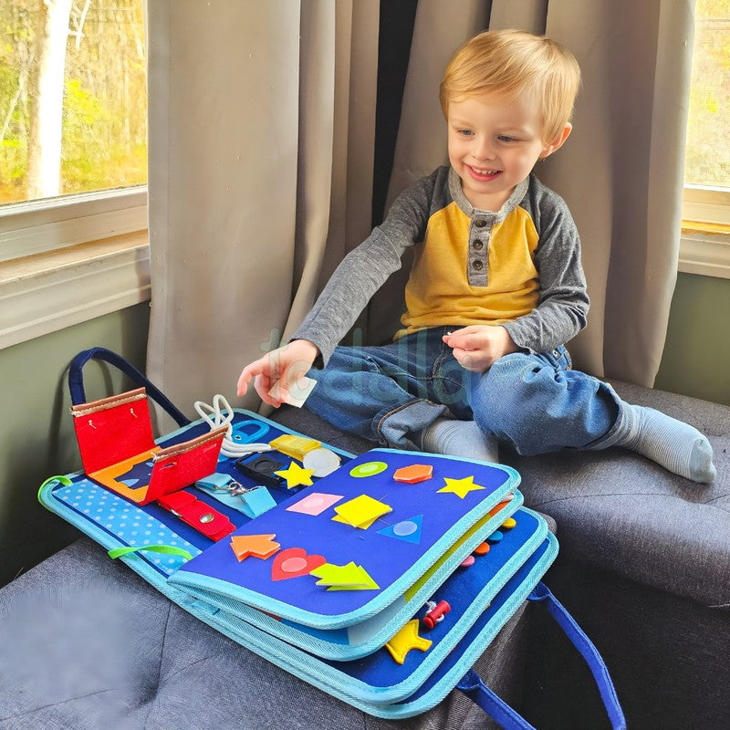 Montessori Toy Bundle - 5-Piece Set for Ages 6 Months to 4 Years