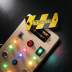 Montessori Wooden Sensory Board Toy with LED Lights