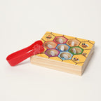 Montessori Wooden Sorting and Matching Toy - Beehive Theme