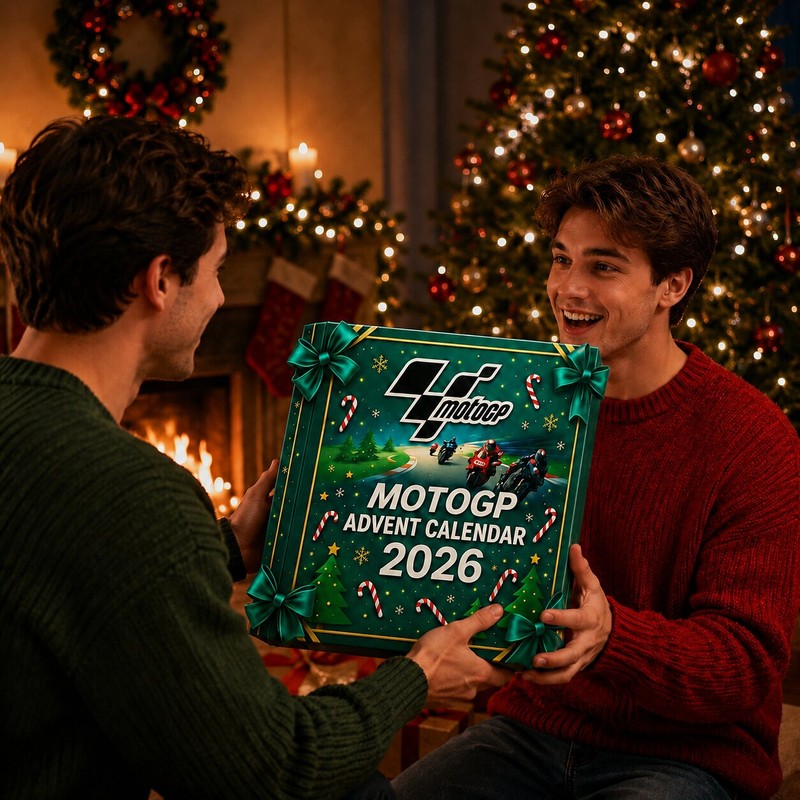 MotoGP Advent Calendar 2026 - 24 Surprise Doors with Motorcycle Ornaments