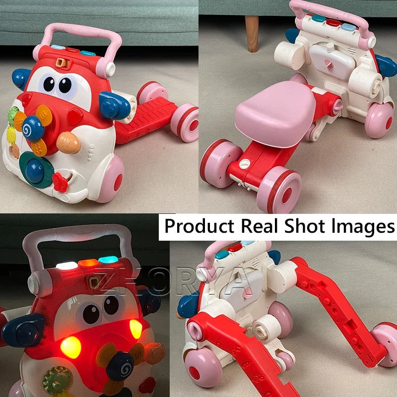 Multi-function Baby Activity Walker - Push Stroller Toy with Music and Lights