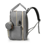 Multifunctional Baby Diaper Backpack - Foldable Bed Compartment