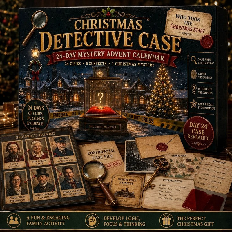 Mystery Advent Calendar - Detective Puzzle Game