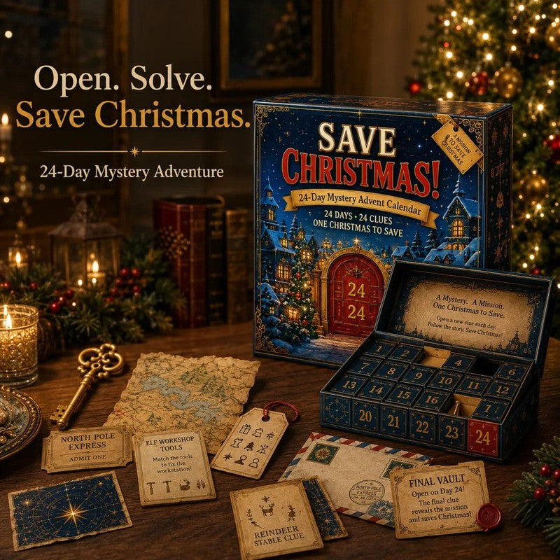 Mystery Advent Calendar - Detective Puzzle Game