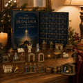 Nativity Advent Calendar - 24 Miniature Ornaments in Wood or Acrylic