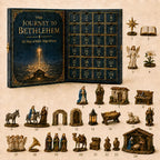 Nativity Advent Calendar - 24 Miniature Ornaments in Wood or Acrylic