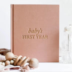 Newborn Baby Memory Book - Hardcover with Customizable Pages