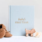 Newborn Baby Memory Book - Hardcover with Customizable Pages