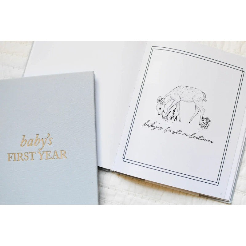 Newborn Baby Memory Book - Hardcover with Customizable Pages