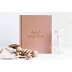 Newborn Baby Memory Book - Hardcover with Customizable Pages