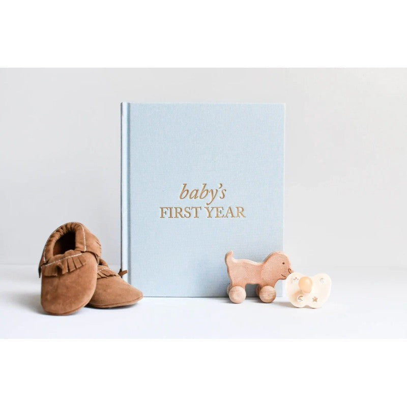 Newborn Baby Memory Book - Hardcover with Customizable Pages