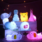 Night Light - Animal Shapes with Color-Changing LED