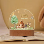 Night Light - LED Arch-Shaped Panel with Custom Name Engraving