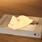 Night Light - LED Cat Shape with USB Rechargeable Battery