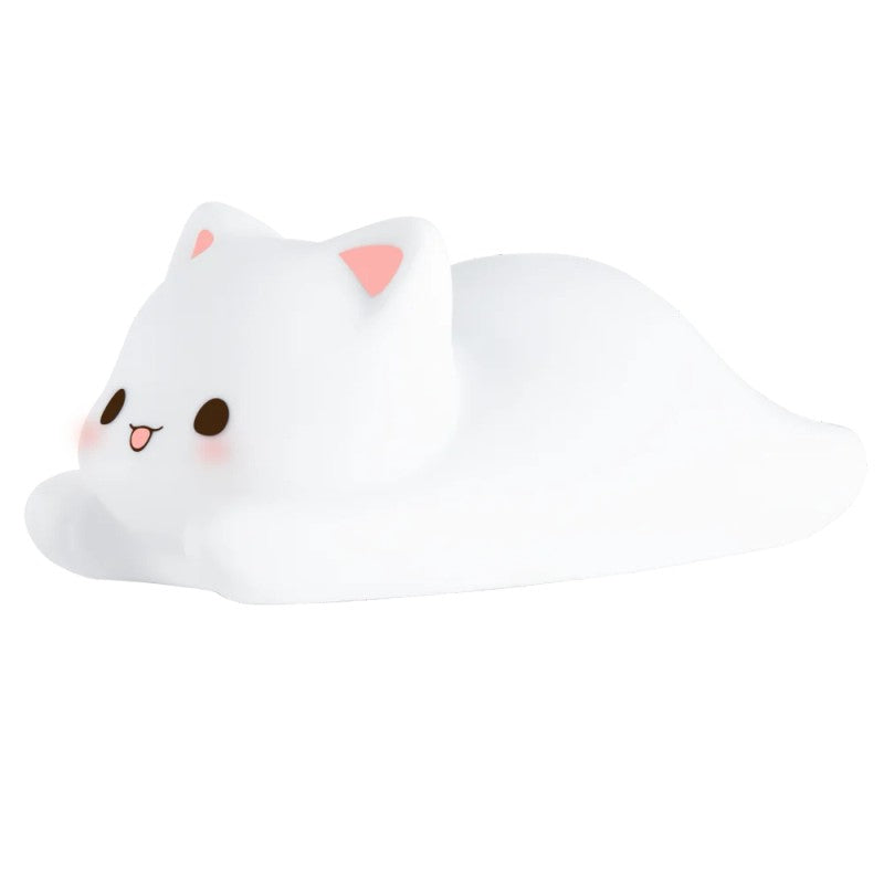 Night Light - LED Cat Shape with USB Rechargeable Battery