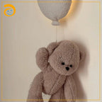 Night Light - Plush Wall Decoration with Hanging Animal Figure