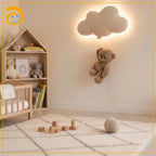 Night Light - Plush Wall Decoration with Hanging Animal Figure