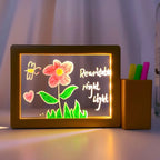Night Light - Rectangular Frame with LED Edge Lighting