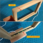 Night Light - Rectangular Frame with LED Edge Lighting