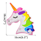 Night Light - Unicorn Head Shape with LED Bulbs
