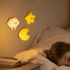 Night Light - Whimsical Cartoon Face with Adjustable Brightness