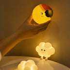 Night Light - Whimsical Cartoon Face with Adjustable Brightness