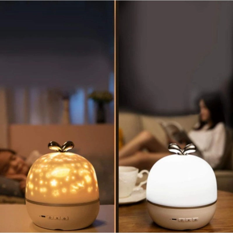 Night Light with Projection Function - Animal Ear