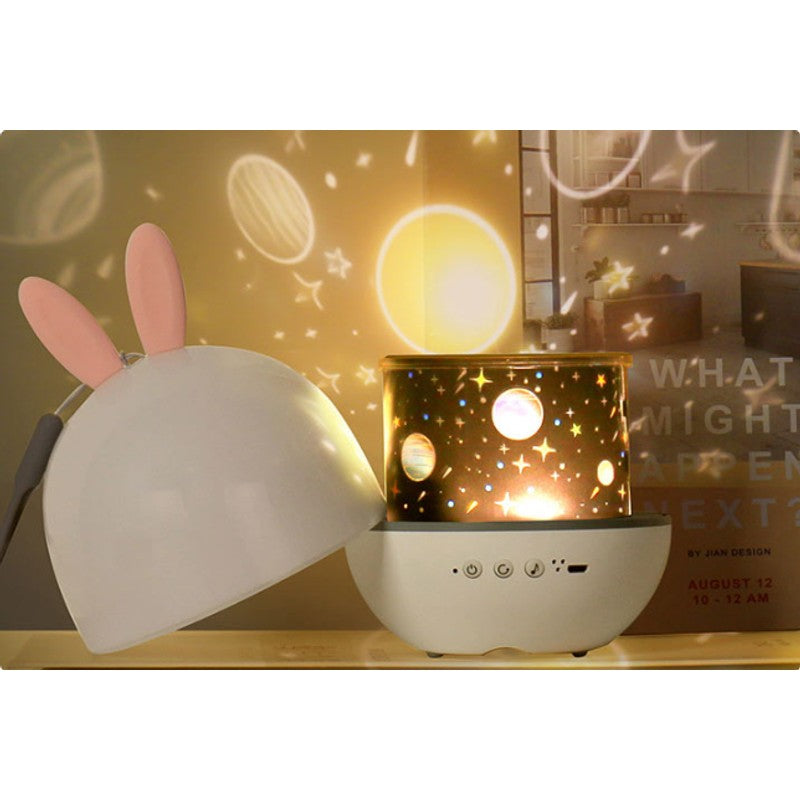 Night Light with Projection Function - Animal Ear