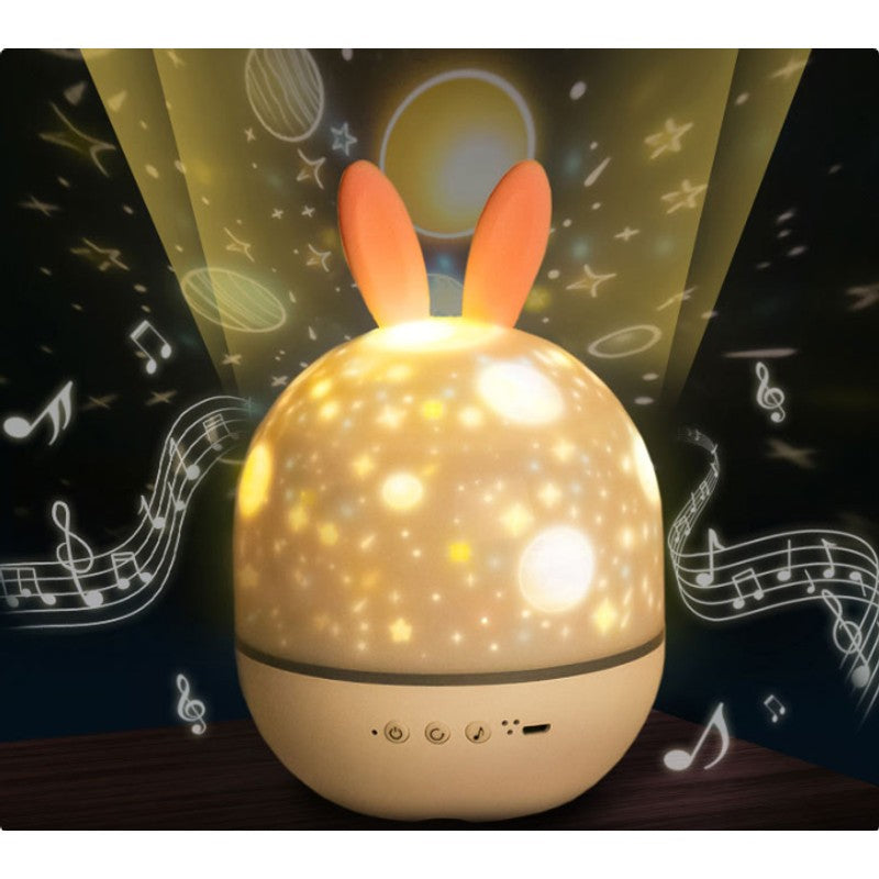 Night Light with Projection Function - Animal Ear