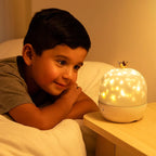 Night Light with Rotating LED Projector - Starry Sky Patterns