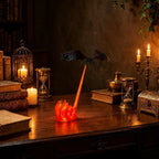 Night Light with Sculpted Dragon Figure - Dynamic Flying Pose