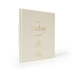 Notebook - Baby First-Year Memory Journal with Gold Foil Details