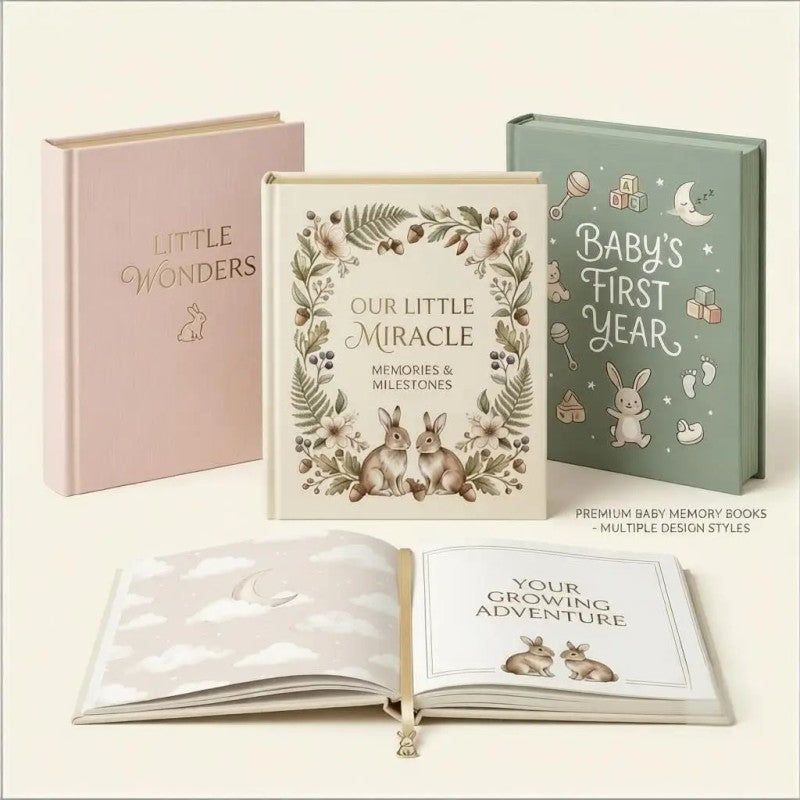 Notebook - Customizable Baby Memory Keepsake Book