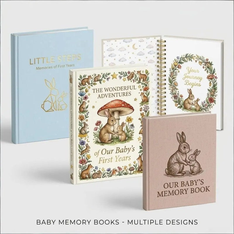 Notebook - Customizable Baby Memory Keepsake Book