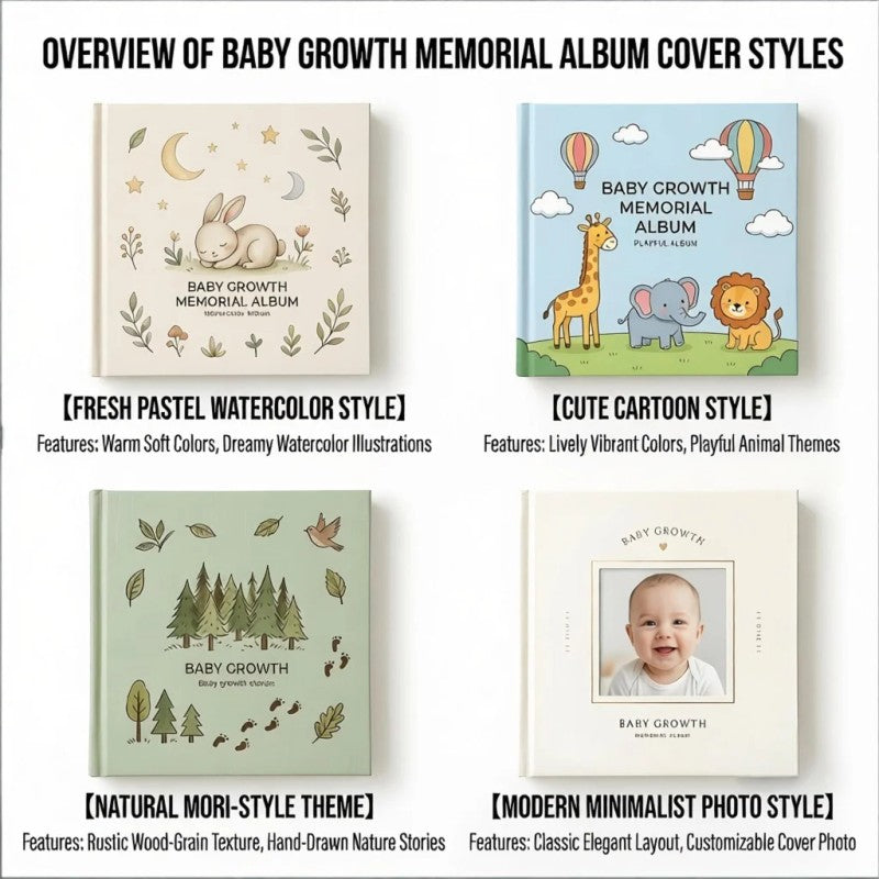 Notebook - Customizable Baby Memory Keepsake Book